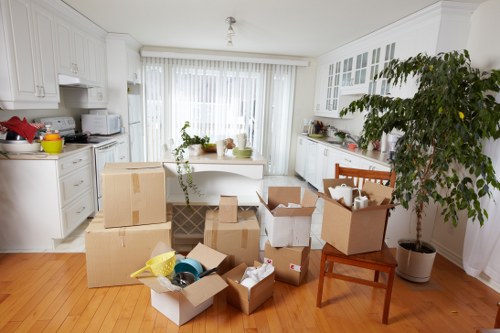 Moving service handling furniture and household items securely